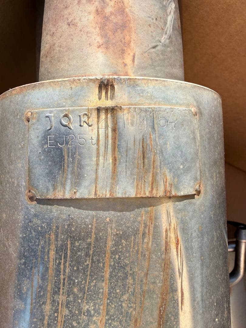 柿本改マフラー レガシィツーリングワゴン BR9ターボ BRG