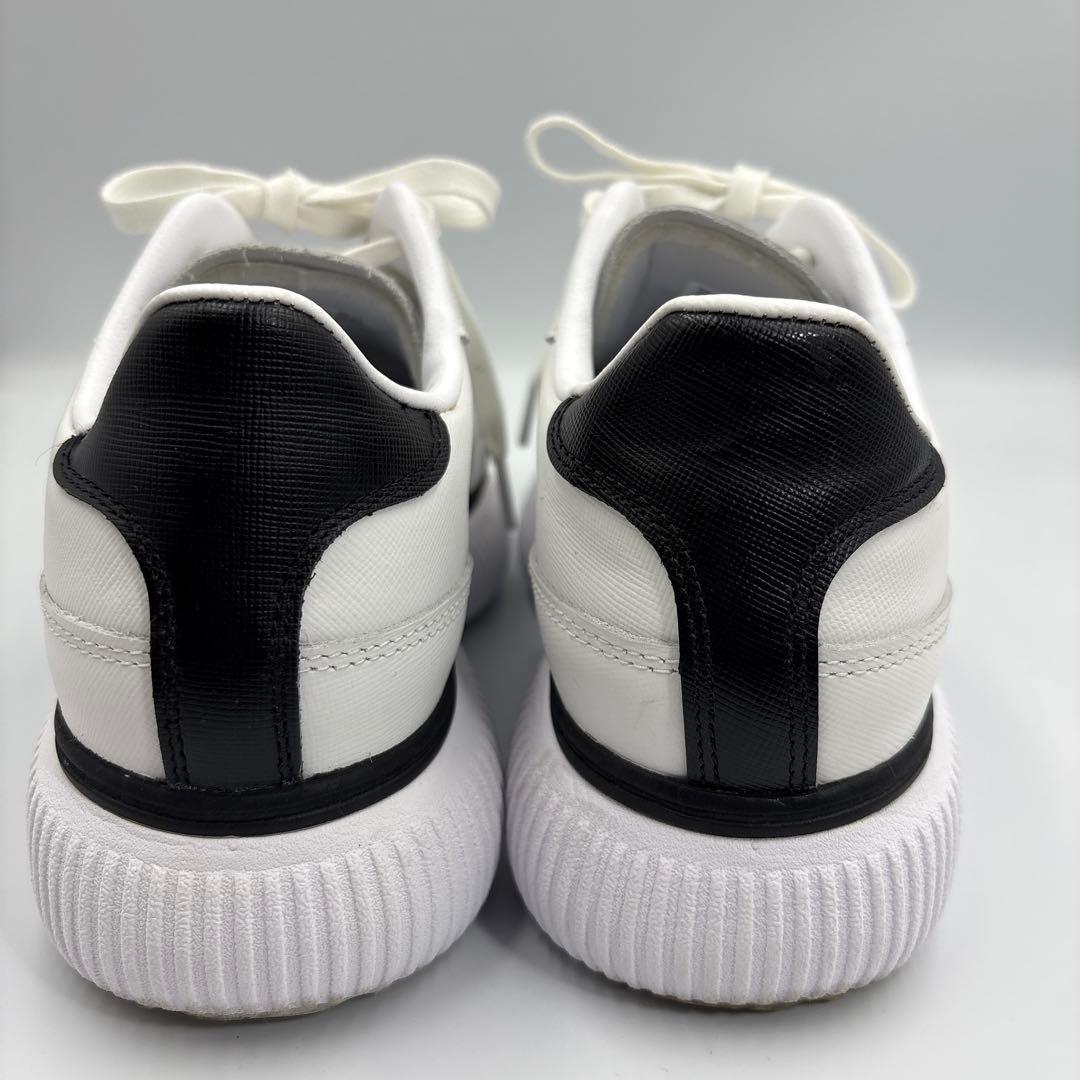 極美品✨オニツカタイガー　デレシティ　ホワイト×ブラック　厚底　スニーカー　人気
