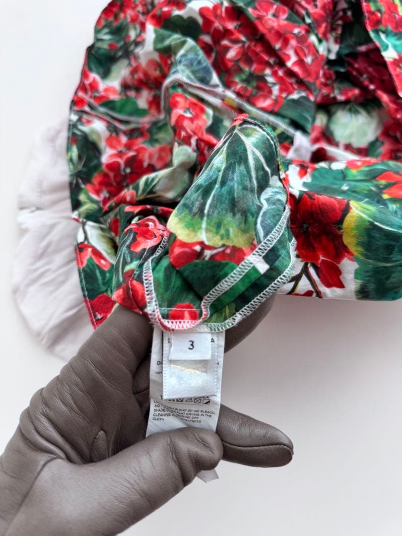 Dolce&Gabbana ドルカバ　キッズ　ワンピース　子供　花柄　D&G