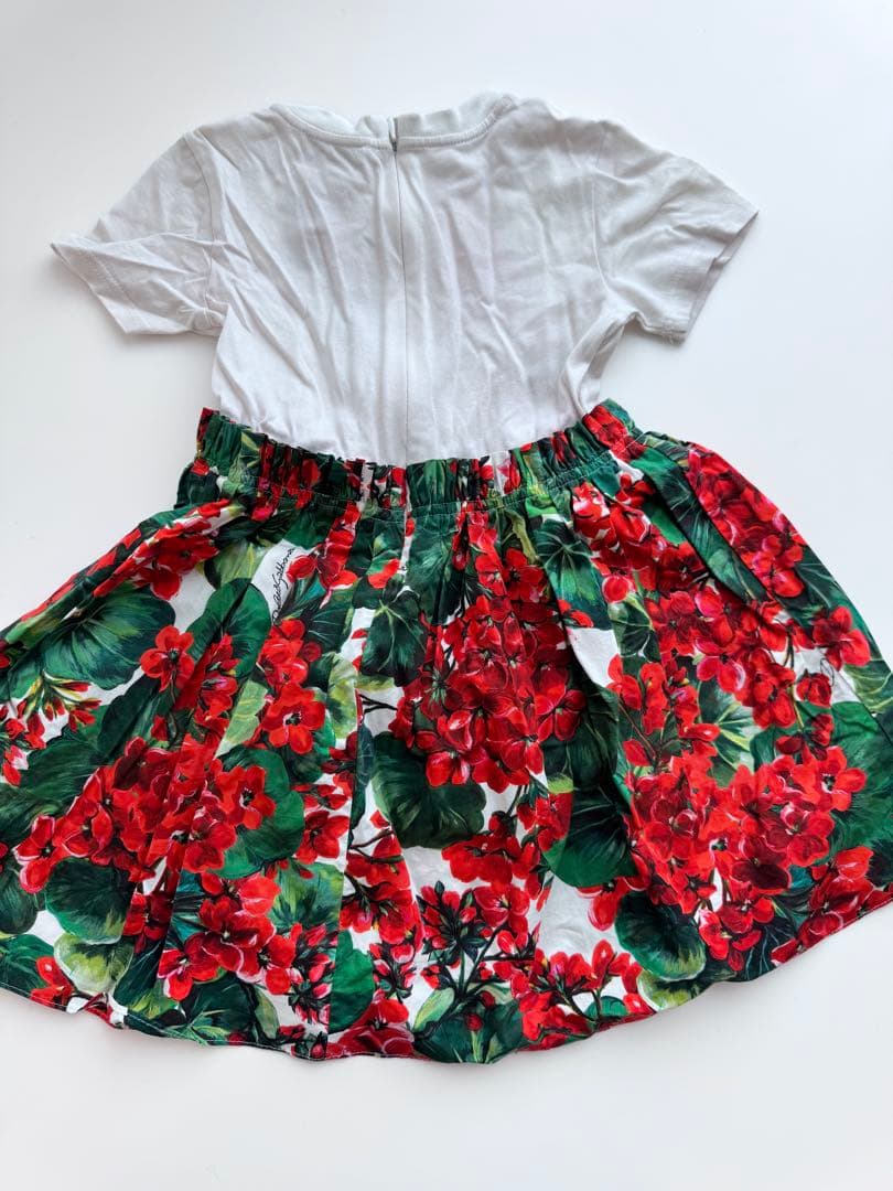 Dolce&Gabbana ドルカバ　キッズ　ワンピース　子供　花柄　D&G