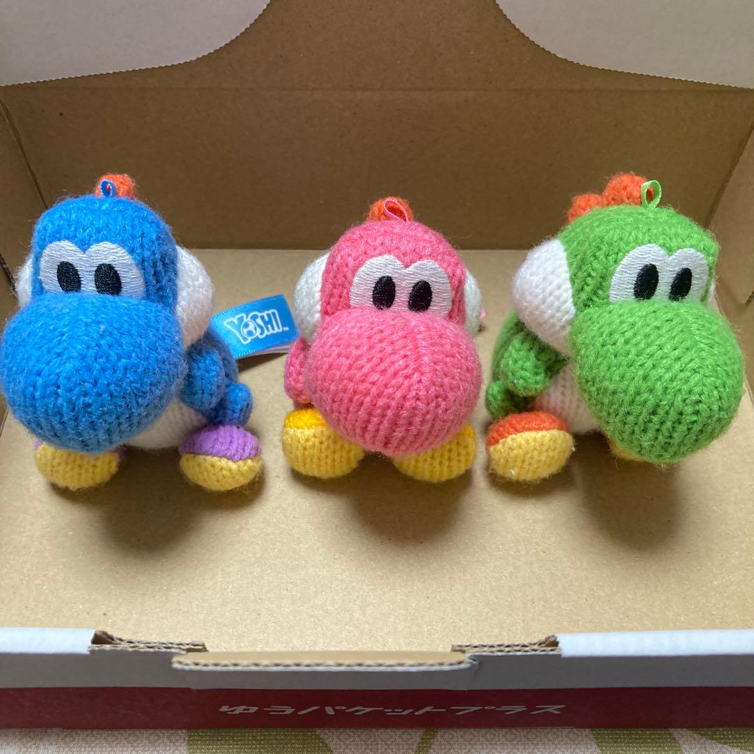 amiibo あみぐるみヨッシー 3種類セット