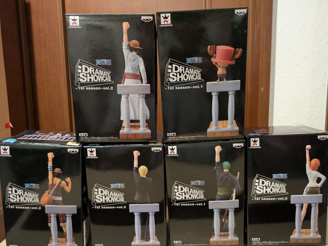 ONEPIECEフィギュア　アラバスタ　6体セット