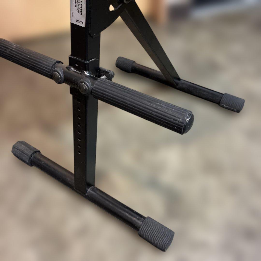 ケーアンドエム K&M 14047 スツール　背もたれ付き　ギター演奏用　椅子