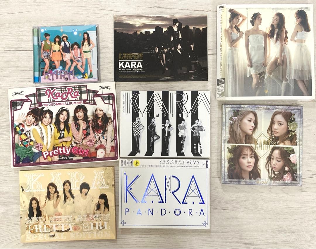 KARA CD+ライブDVDまとめ売り