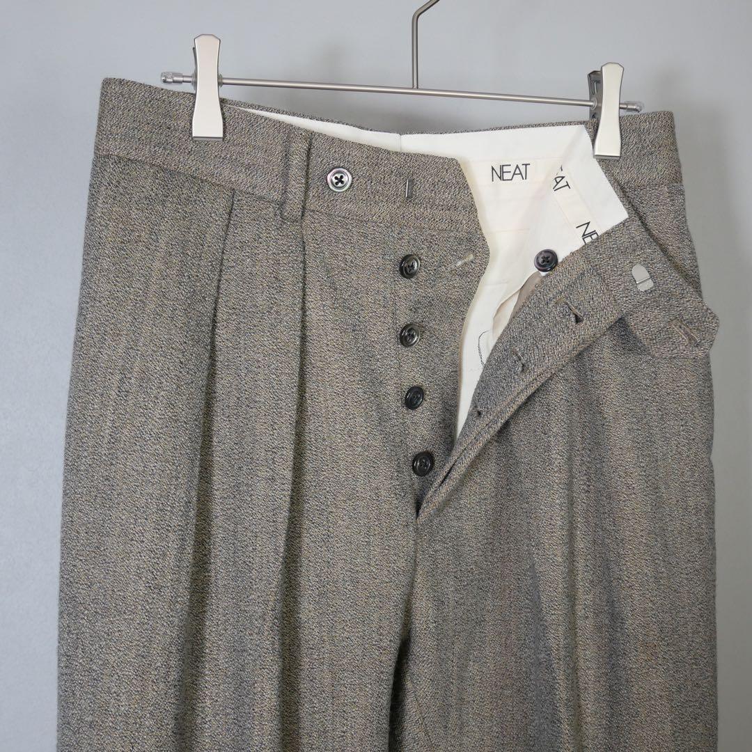 パンツ NEAT 19AW FOX BROTHERS Wool Melange 44