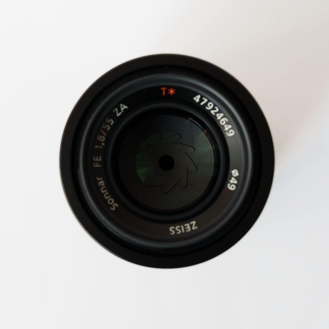 【極美品】SONY Sonnar T* FE 55mm F1.8 ZA