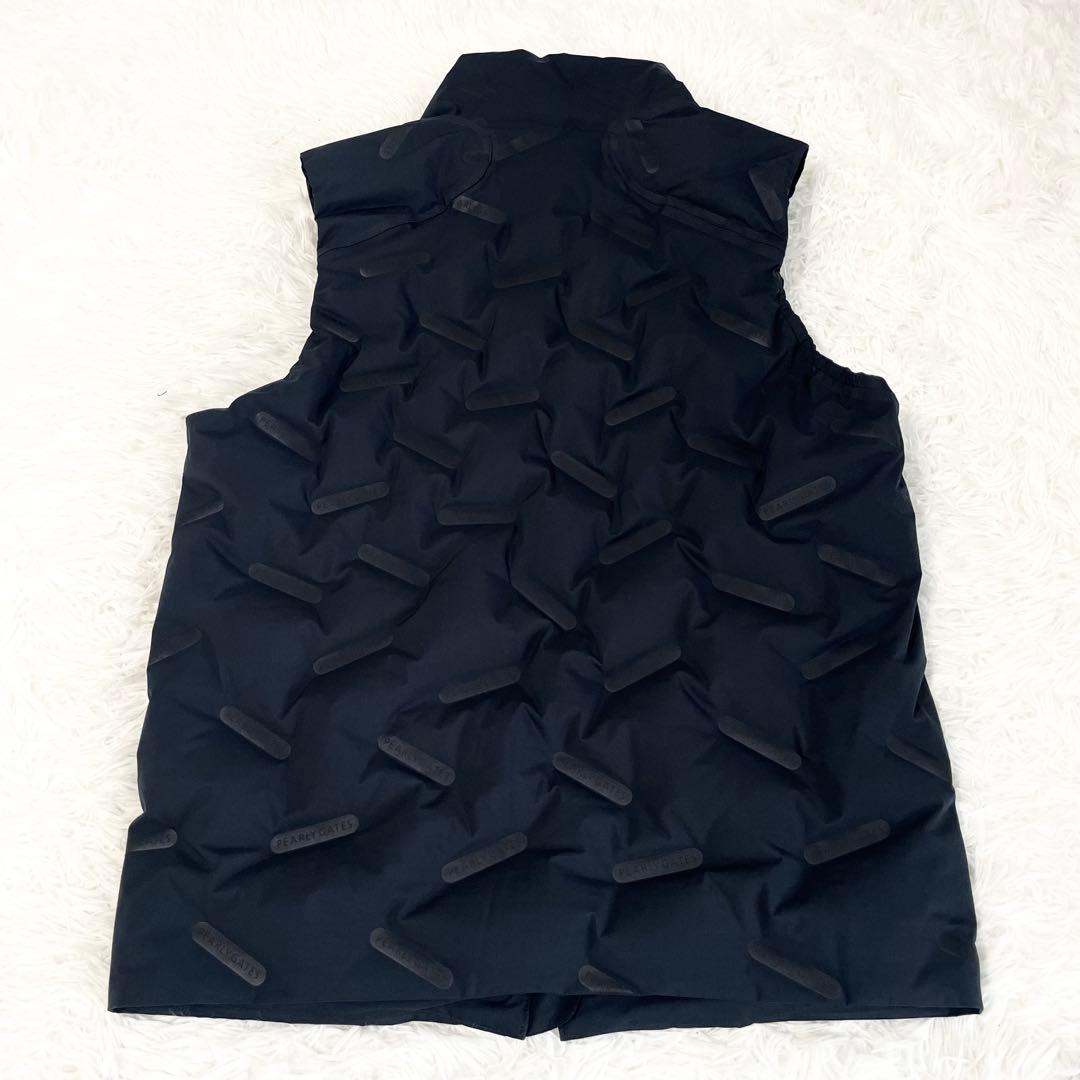 【極美品】パーリーゲイツ エアーダウンベスト サイズ4 ダークネイビー