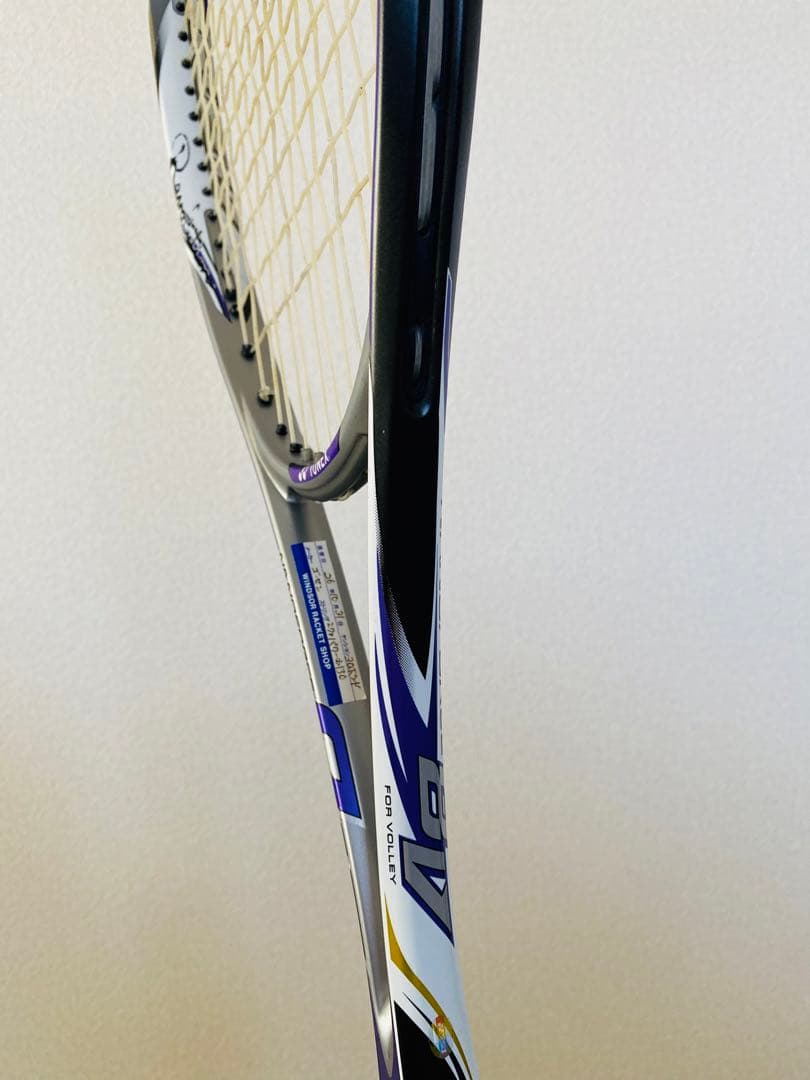 最終値下げ‼️YONEX NANOFORCE8V SL2 テニスラケット紫【希少】