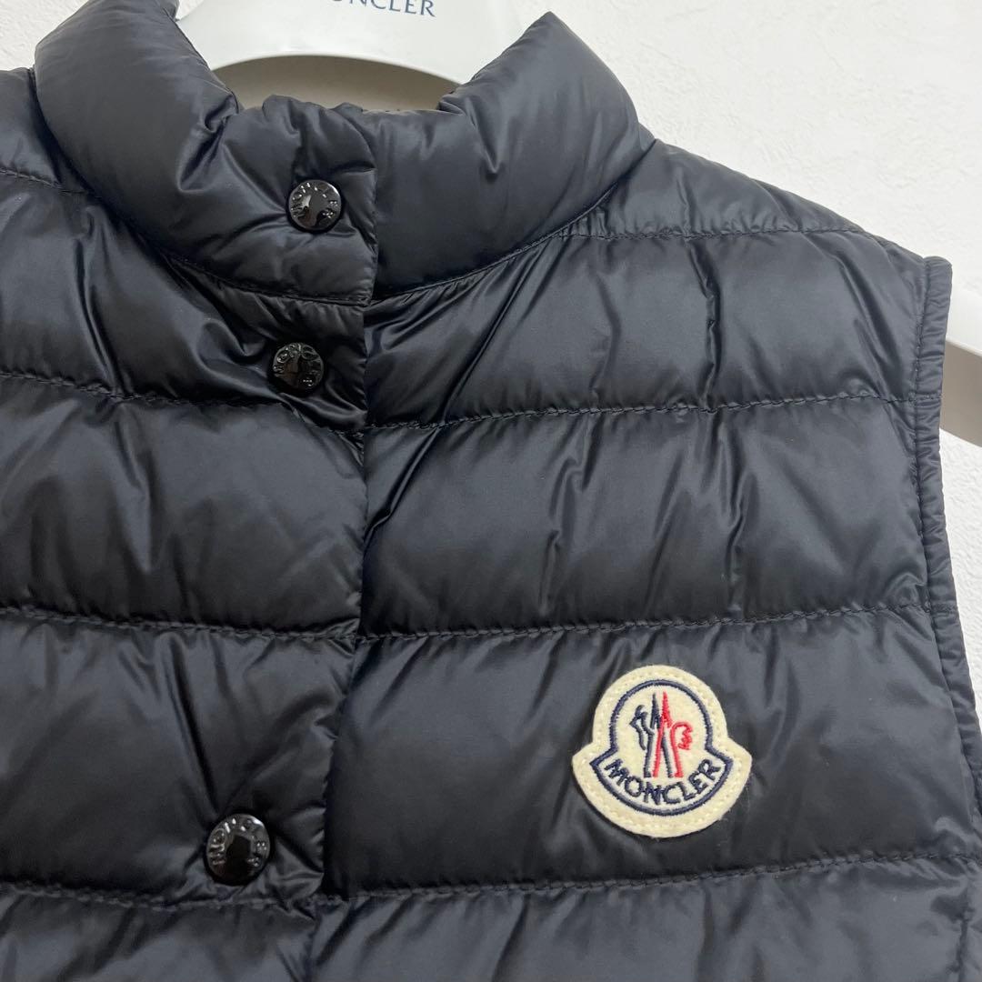 モンクレール ライトダウンベスト LIANE ブラック 完売14Aサイズ