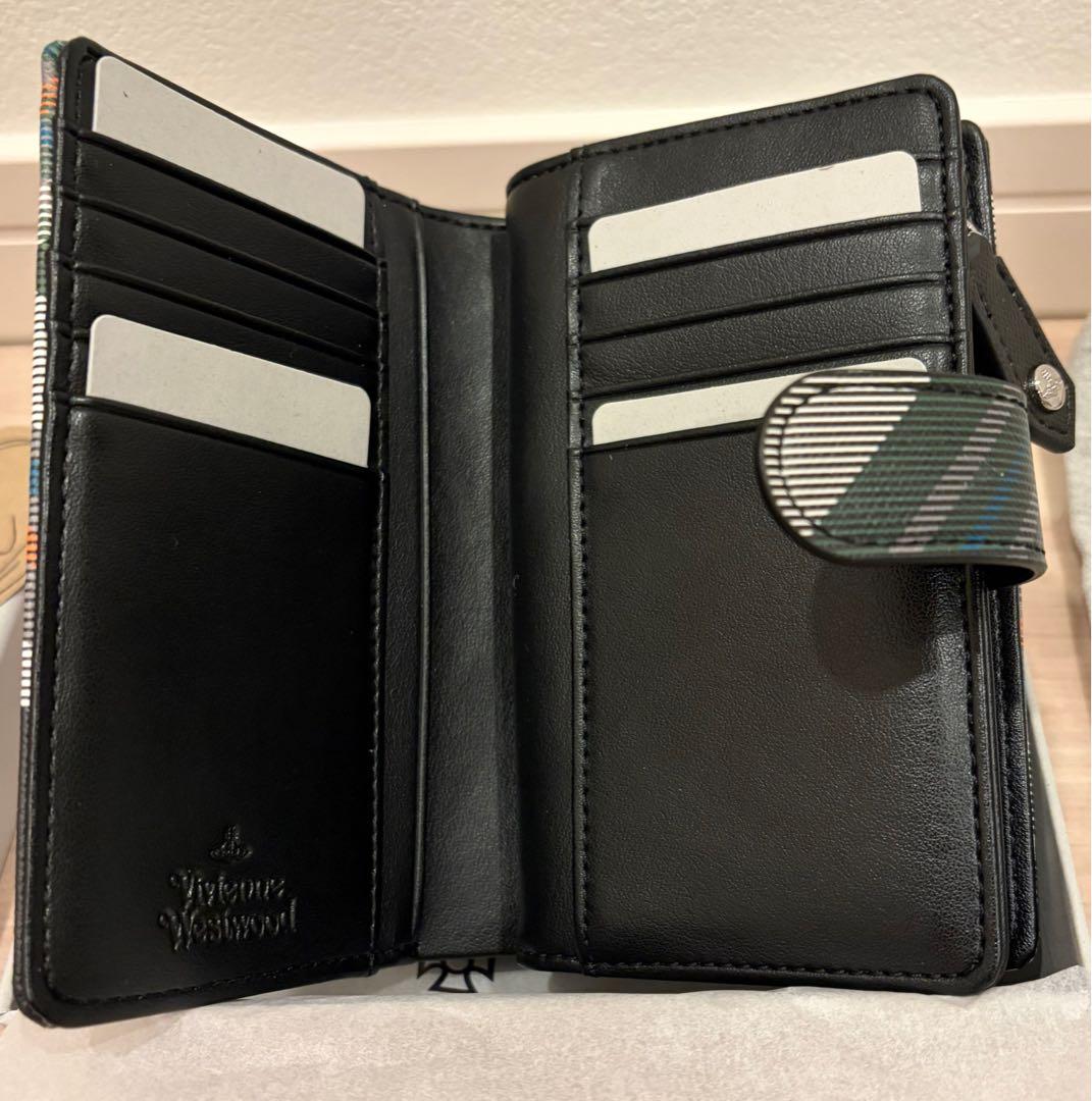 Vivienne Westwood チェック柄 二つ折り財布 未使用品