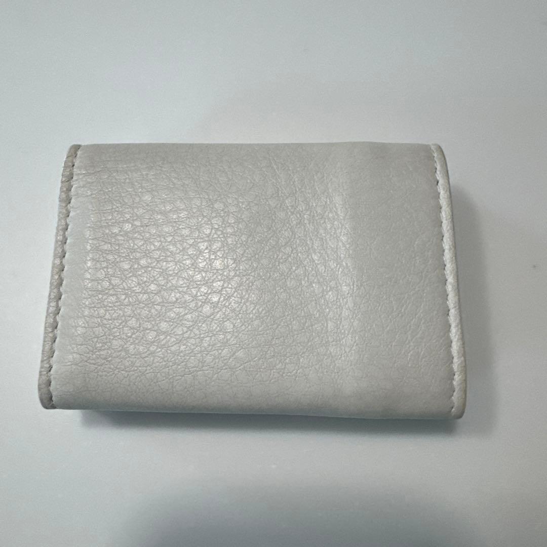BALENCIAGA ホワイト三つ折り財布　最終値下げ
