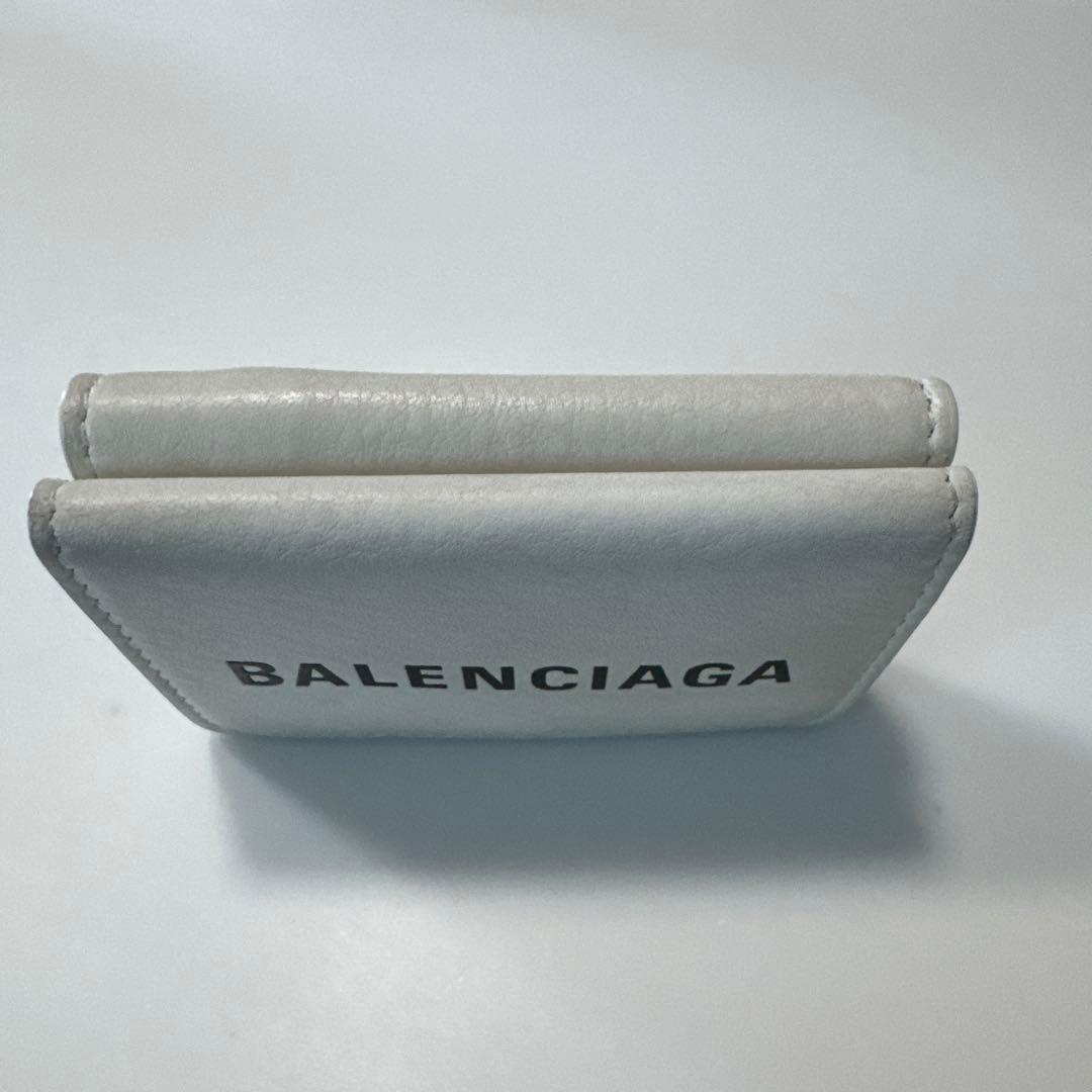 BALENCIAGA ホワイト三つ折り財布　最終値下げ