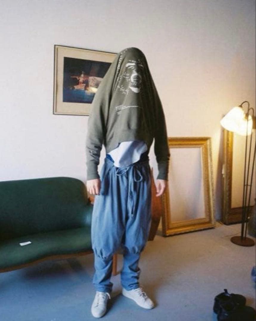 family japan サルエルパンツ 水色