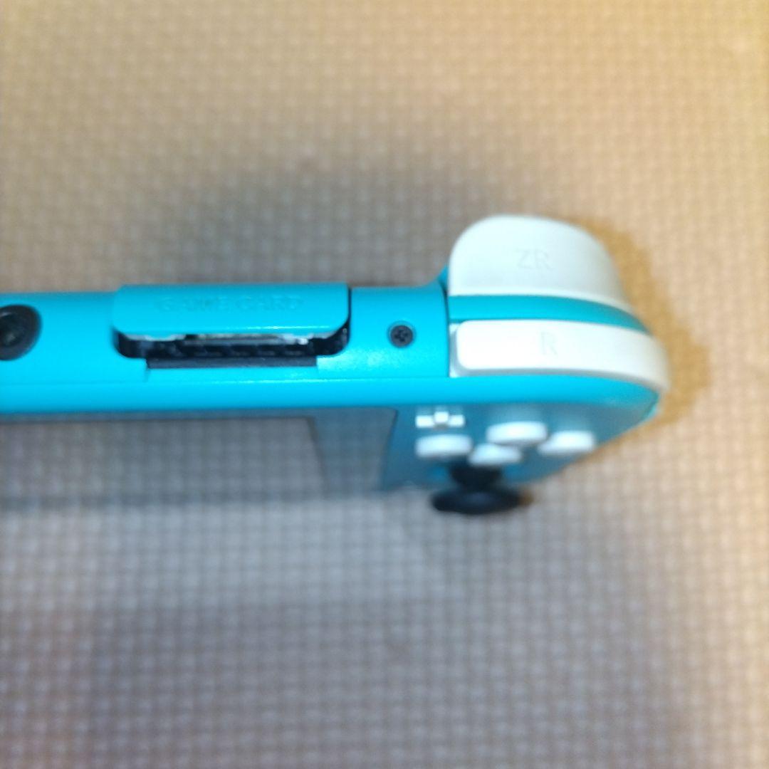 Nintendo Switch Lite ターコイズ 本体破損あり