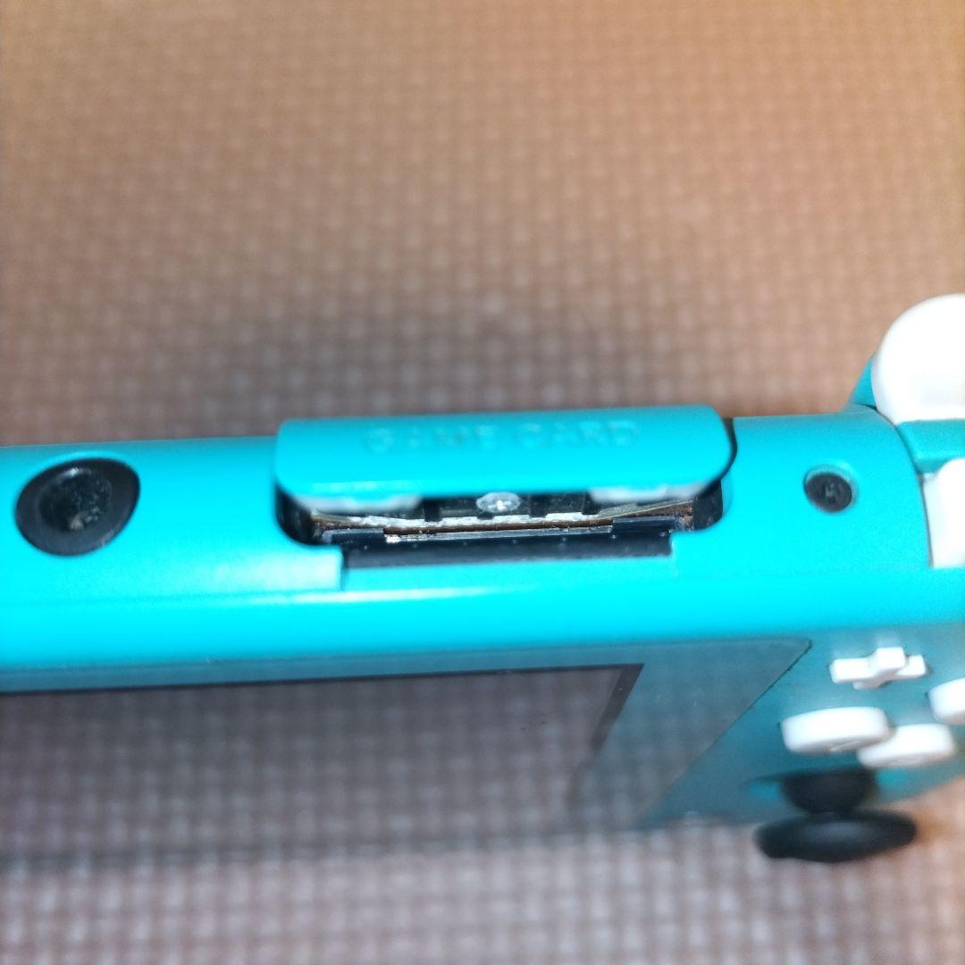 Nintendo Switch Lite ターコイズ 本体破損あり