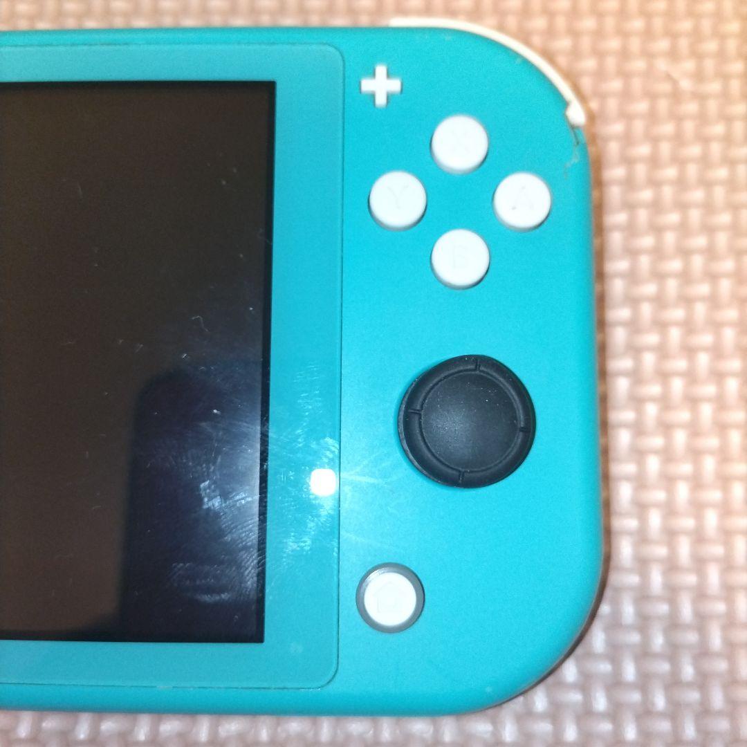 Nintendo Switch Lite ターコイズ 本体破損あり