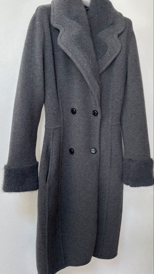 ジャケット・アウター ERMANNO SCERVINO double-breasted coat