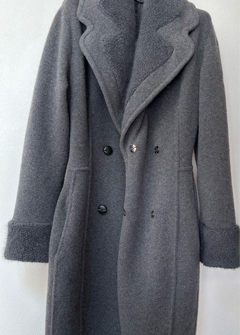 ジャケット・アウター ERMANNO SCERVINO double-breasted coat