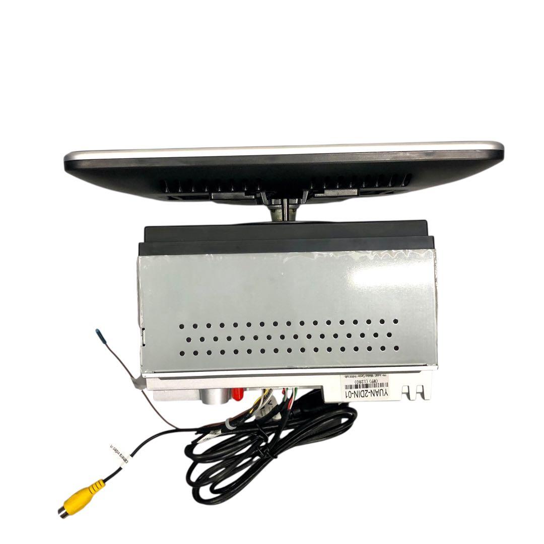 【開封済み・未使用】カーステレオ　インダッシュ　カーオーディオ　マイク、カメラ付