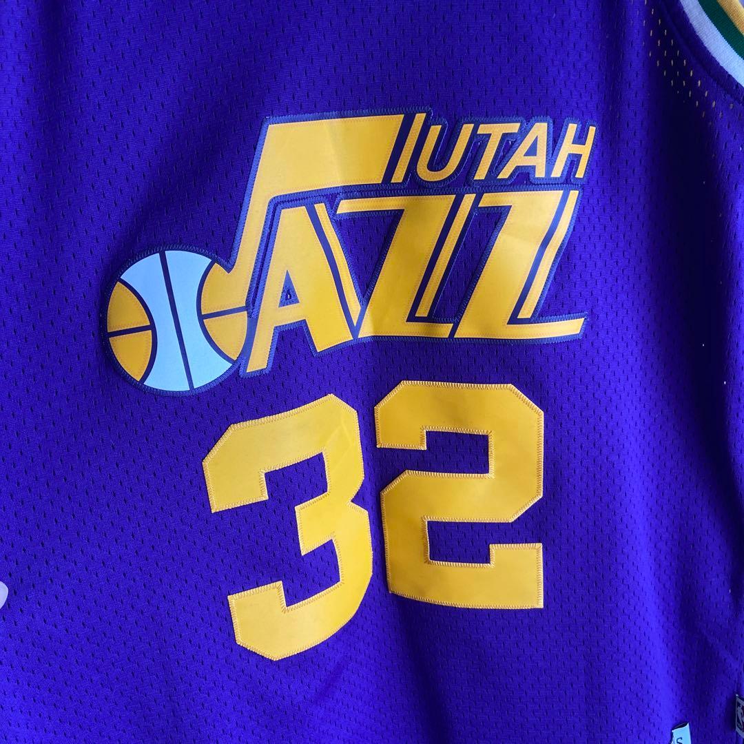 NBA カールマローン　ユニフォーム　ユタジャズ　adidas