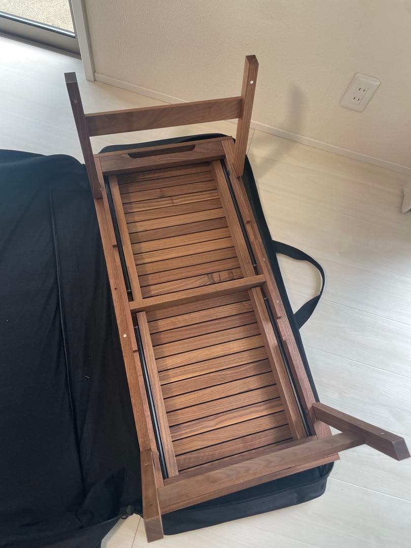 WHAT WE WANT Extention table ウォルナット