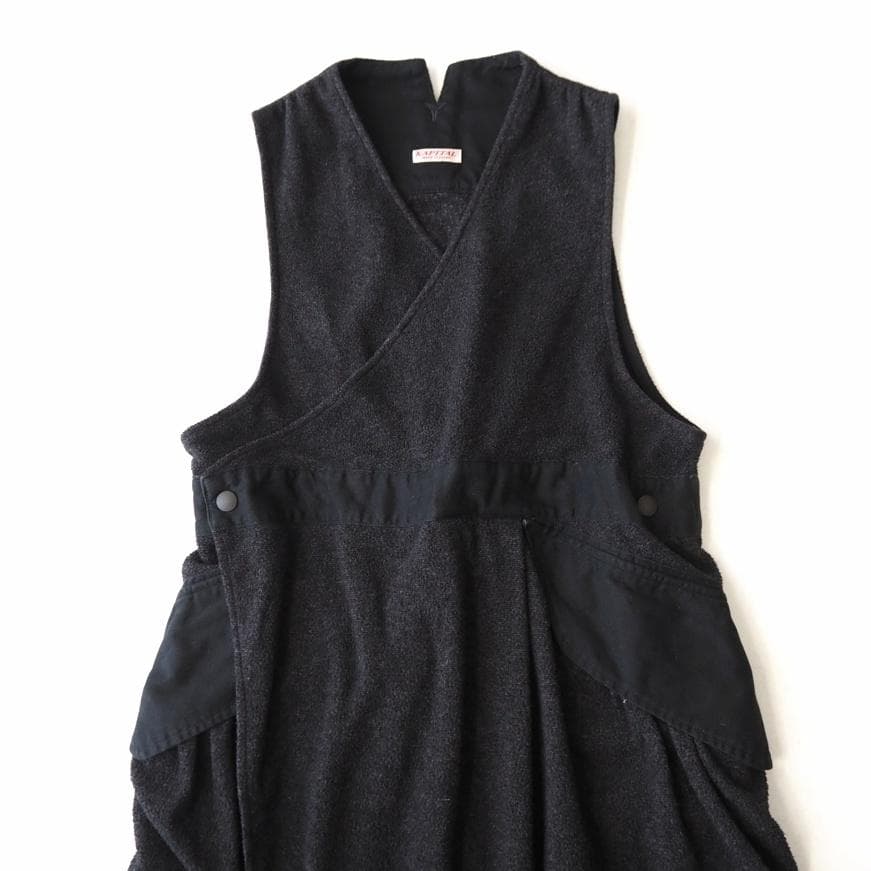 KAPITAL キャピタル ラップ ロング ワンピース 0 フリース 日本製