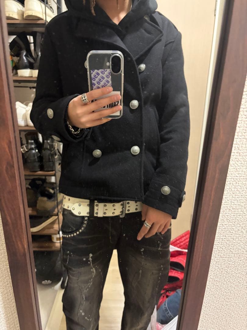 ジャケット・アウター 00s ppfm napoleon jacket Pcoat
