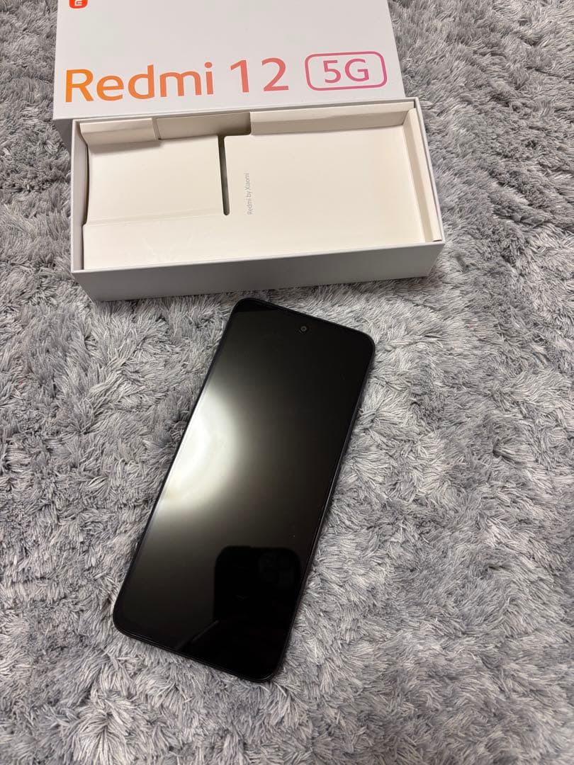 【新品未使用】Xiaomi Redmi12 5G ミッドナイトブラック