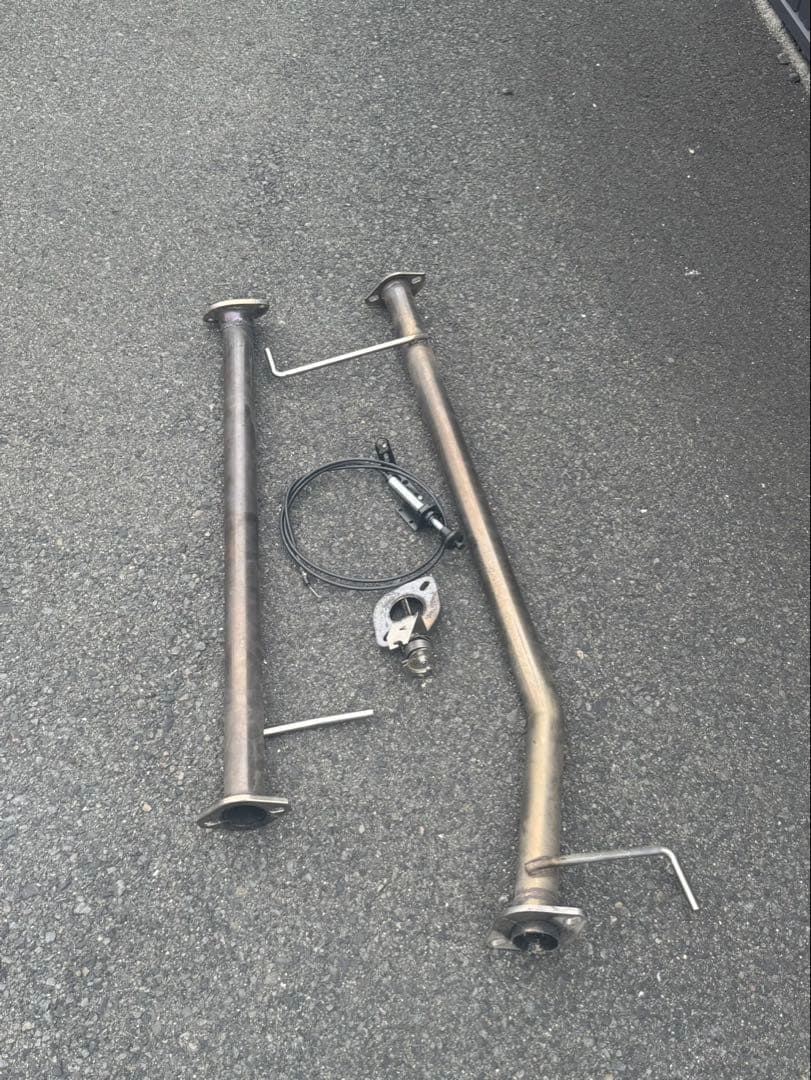 アルファードヴェルファイア30系 中間ストレートマフラー