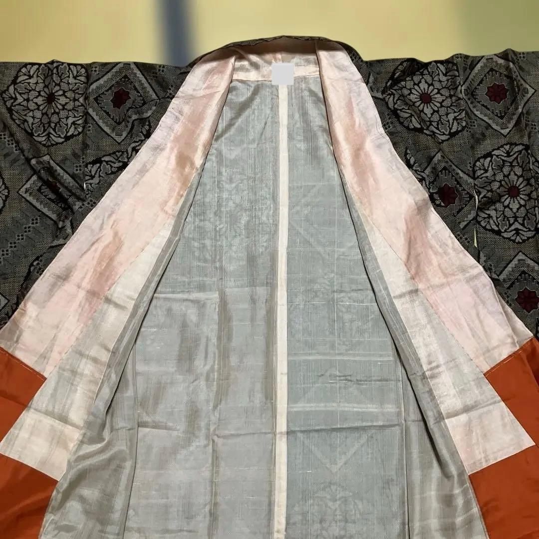 【最終値引】本場大島紬　龍郷大島　紬　正絹　泥染め　ヴィンテージ