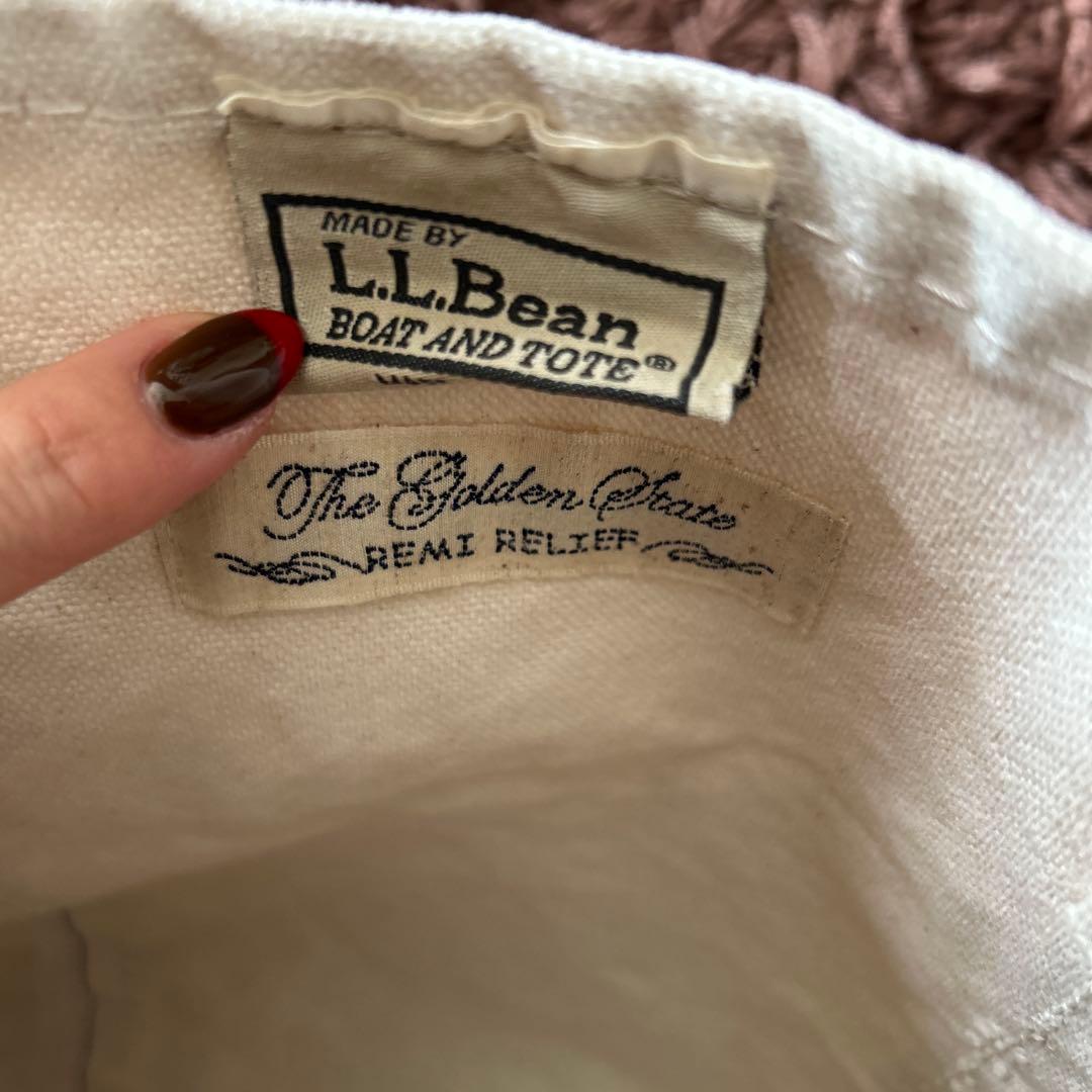 L.L.Bean ボートアンドトート レミレリーフネイビー