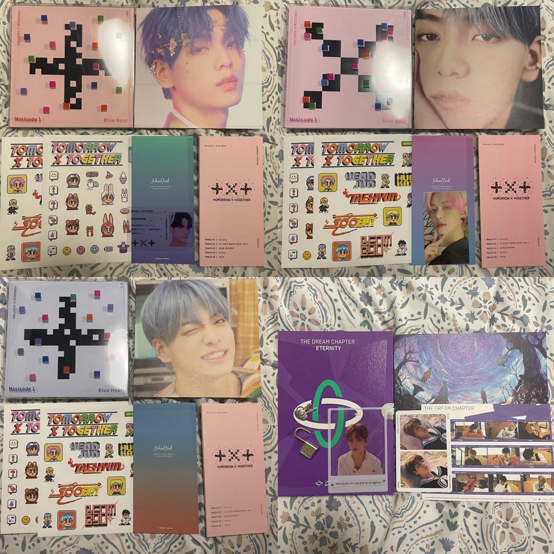 TXT アルバム CD まとめ売り