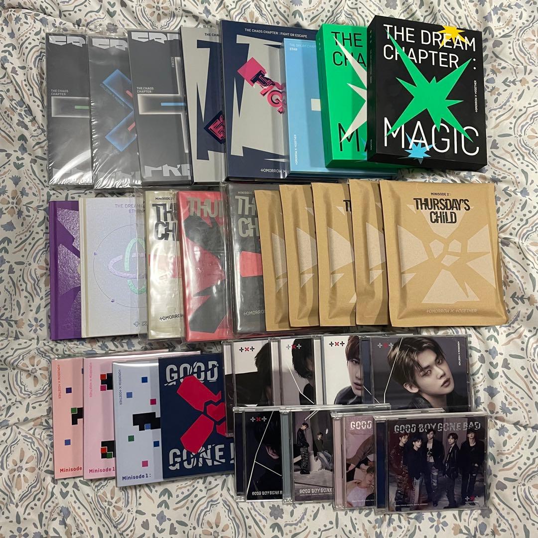 TXT アルバム CD まとめ売り