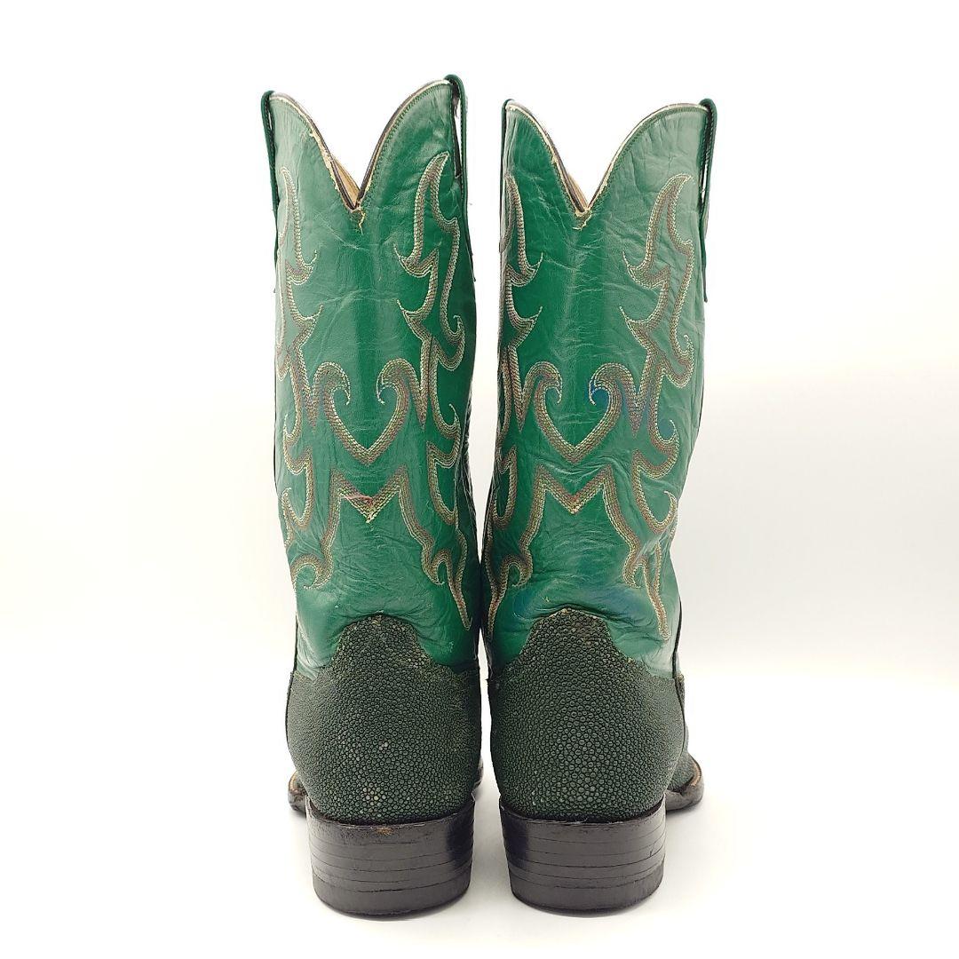 【貴重】Vintage ビンテージ スティングレイ エイ革 ウエスタンブーツ