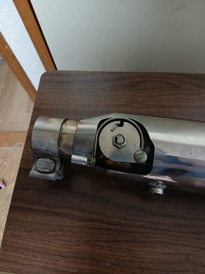 ハーレー ダブルヘッドマフラー TCソフテイル用 音量可変スリップオン 送料込み