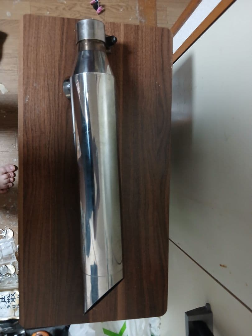 ハーレー ダブルヘッドマフラー TCソフテイル用 音量可変スリップオン 送料込み