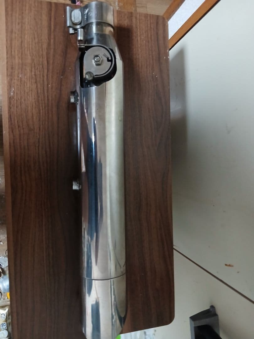 ハーレー ダブルヘッドマフラー TCソフテイル用 音量可変スリップオン 送料込み