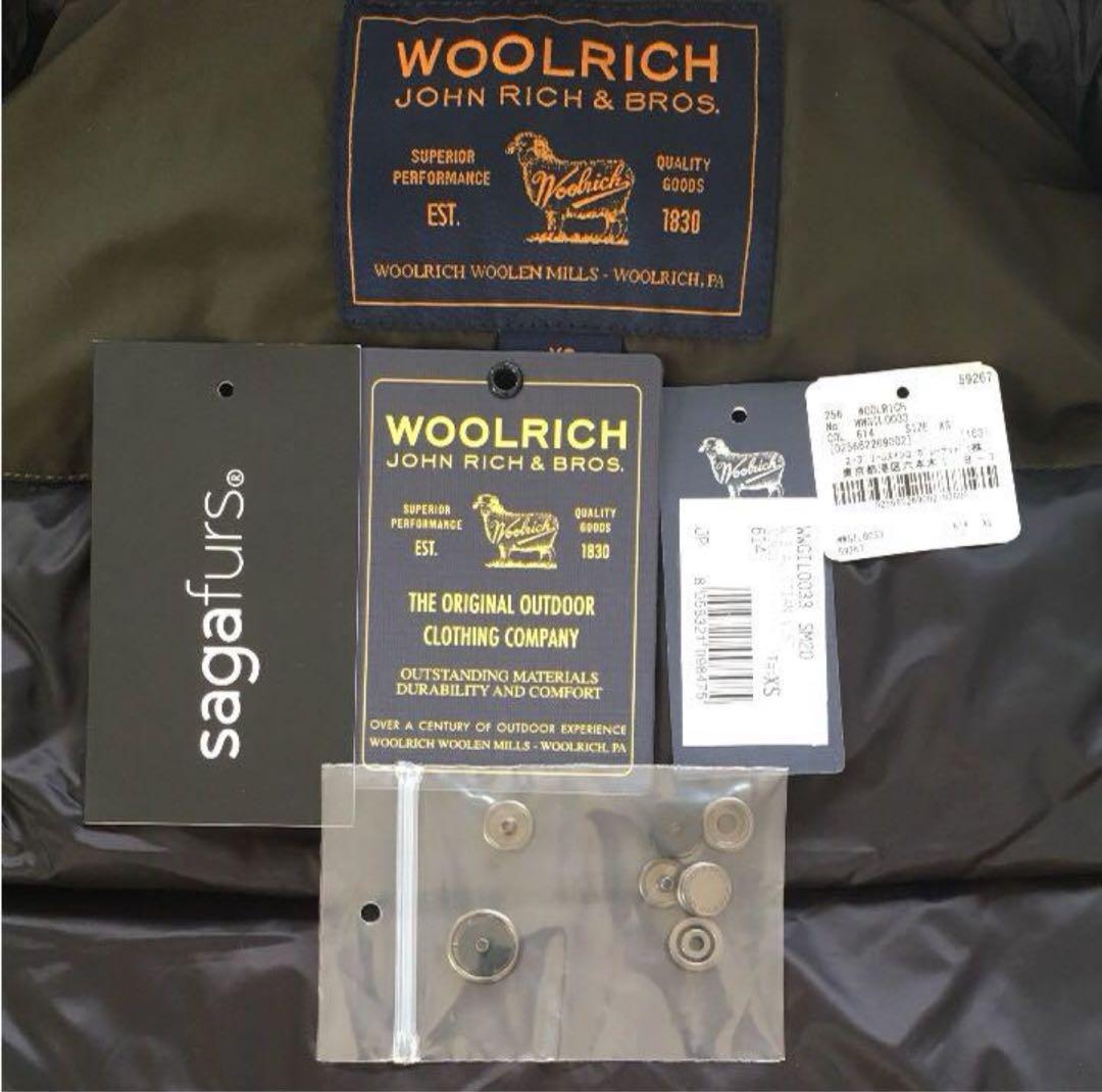 ウールリッチ ダウンベスト 国内正規品 XS 美品タグ有り