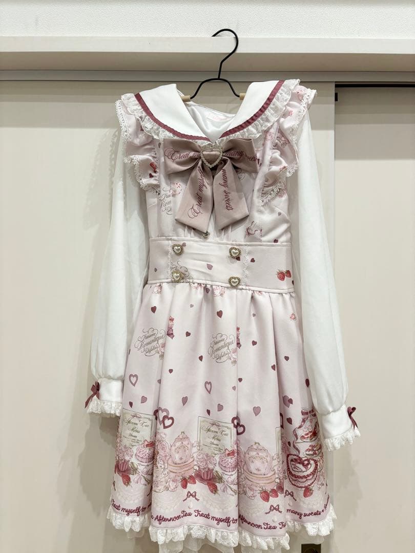 LIZLISA AfternoonTea柄 ワンピース