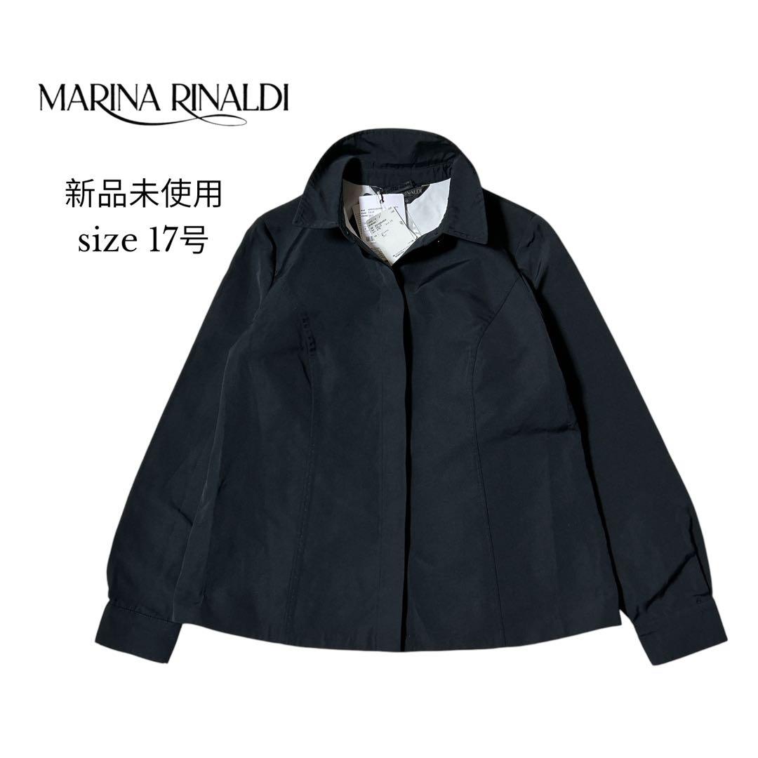 【新品】定価6.6万 MaxMara ジャケット シャツ 17号 大きいサイズ
