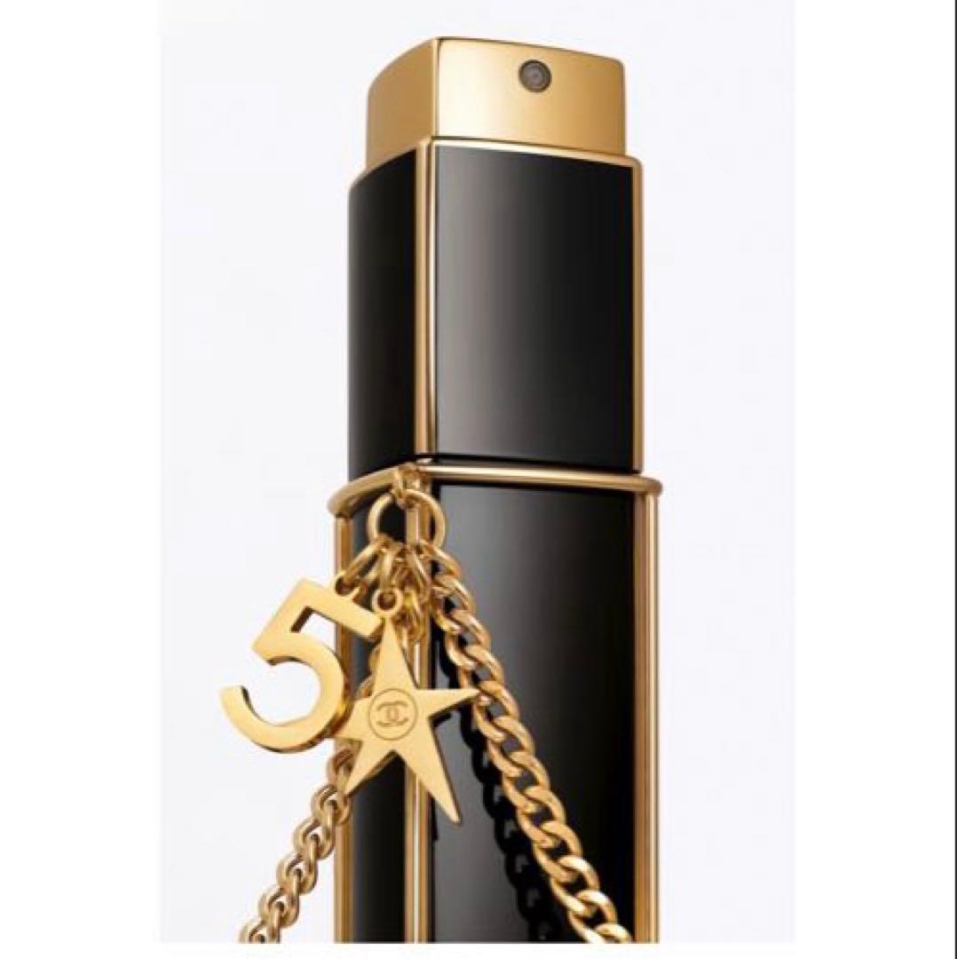 未開封CHANEL N°5オードゥパルファムパーススプレイコメット　ホリデー
