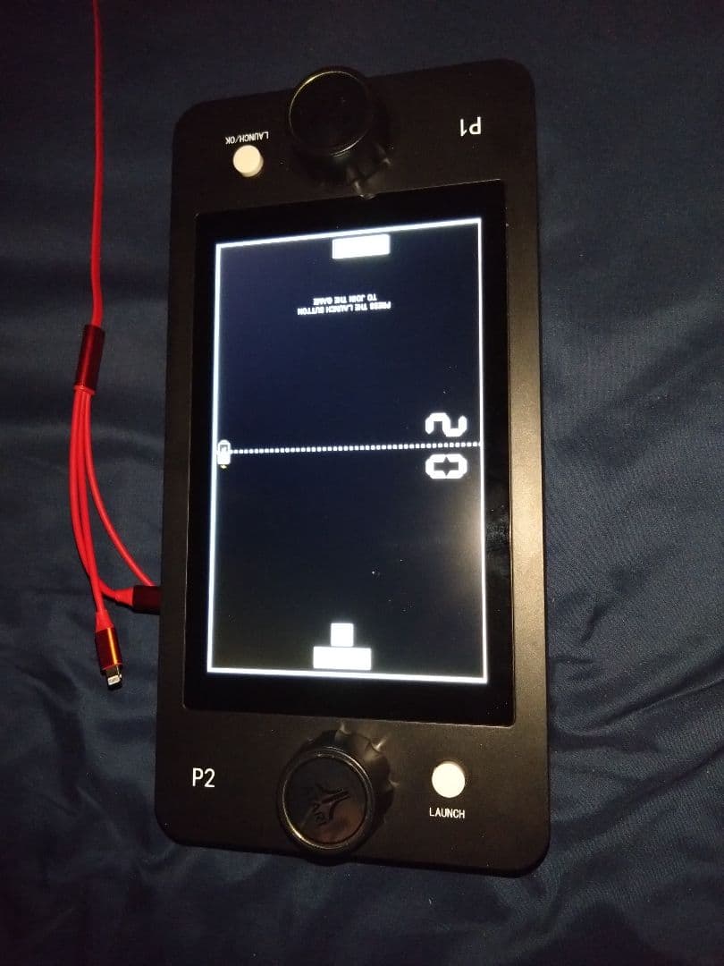 atari mini pong jr 作動確認済