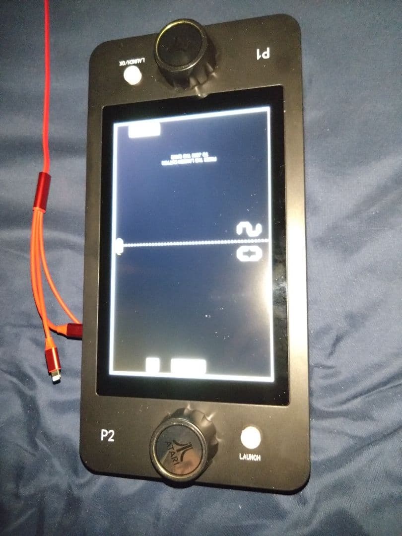 atari mini pong jr 作動確認済