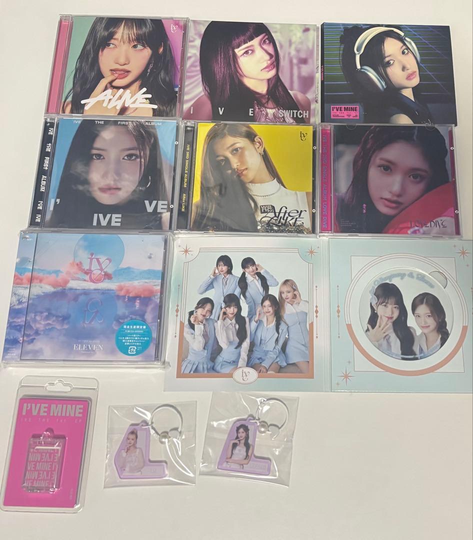 ive イソ　トレカ　アルバム CD まとめ売り　即日発送