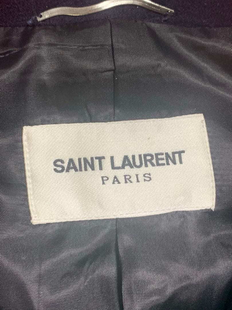 SAINT LAURENT PARISサンローランパリ　モールスキンコート46