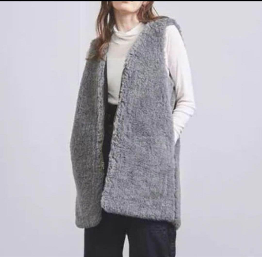 ユナイテッドアローズ別注 THE RERACS ボア ライナー グレー