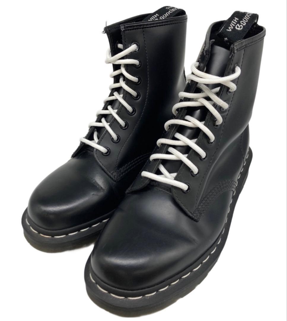 Dr.Martens ホワイトステッチ 8ホール ブーツ 27cm