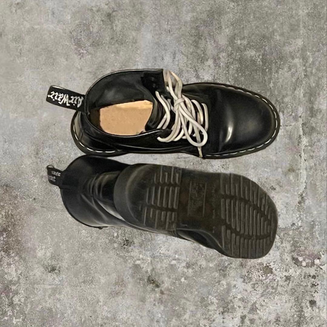 Dr.Martens ホワイトステッチ 8ホール ブーツ 27cm