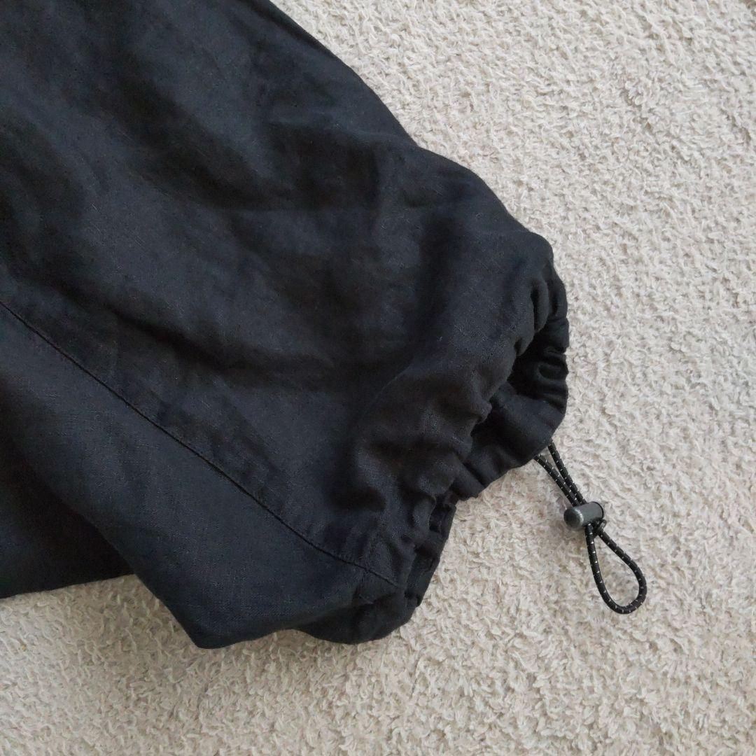 PPFM リネン 麻 サルエルパンツ