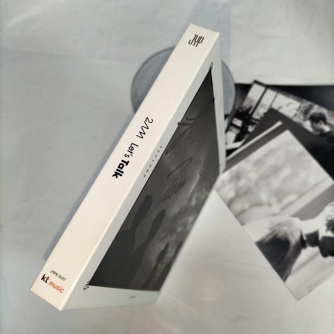 sign⭐本物メンバー直筆サイン付き⭐2AM「Let's TALK」韓国盤KPO